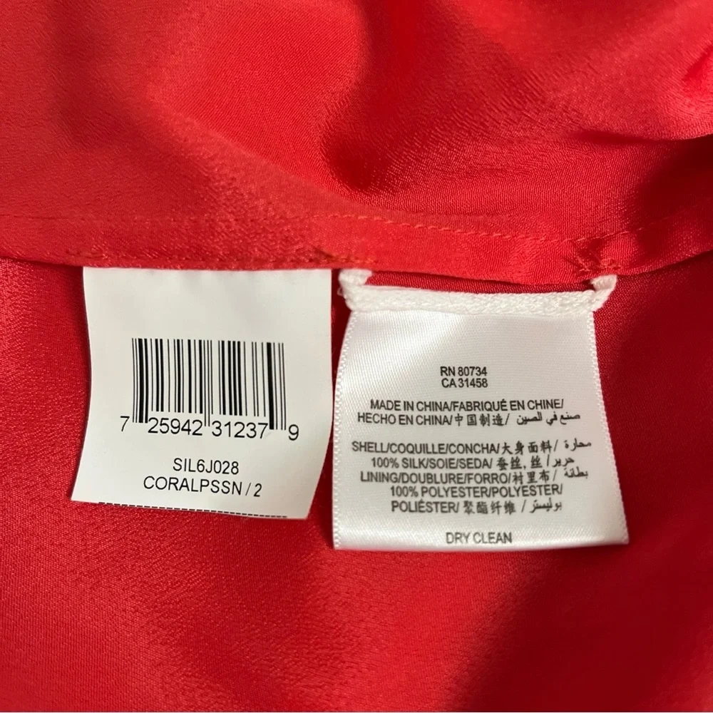 BCBGMaxAzria Silk Chiffon Halter Maxi Dress - Picture 6 of 8